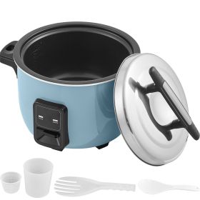 Commercial Rice Cooker, 50-Cup Rice Cooker, 10.57 Qt / 10 Liter Large Rice Cooker and Warmer with Nonstick Inner Pot