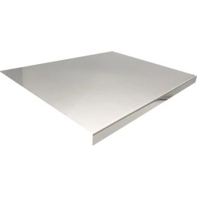 XXL Cooked Meat Baking Tray, Double-sided Cutting Board, Stainless Steel Rolling Plate, Breakfast Tray, Suitable For Fruits, Vegetables, Meats, F (Option: 30CM40CM)